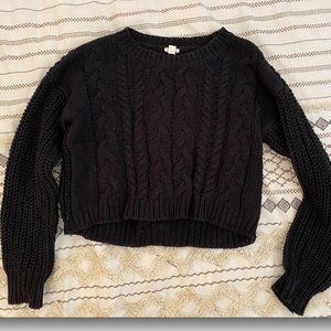Garage Black Sweater